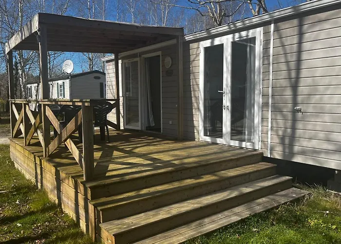 Campsite Mobil Avec Terrasse - 4 Pers. - Api-1-52-2027 *